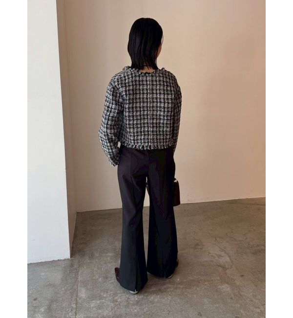 LAGUNAMOON「テープヤーンツイードジャケット」|その他|