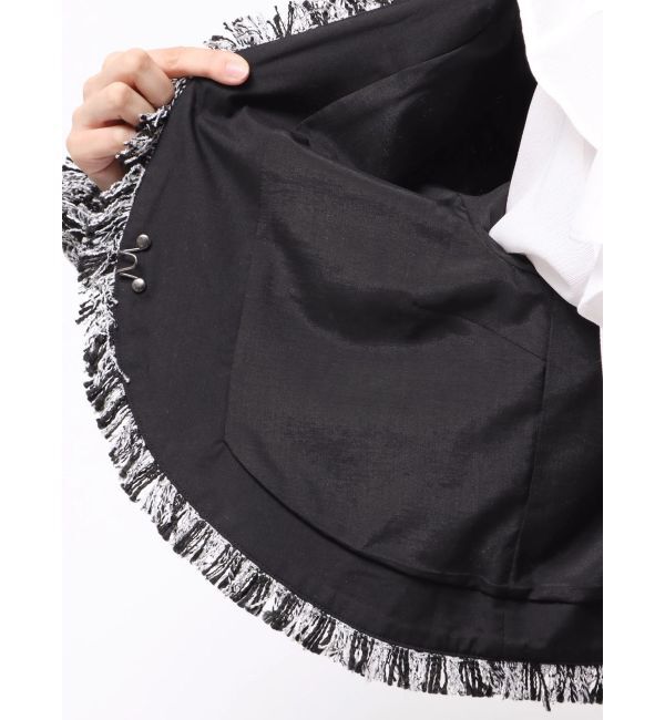 LAGUNAMOON「テープヤーンツイードジャケット」|その他|