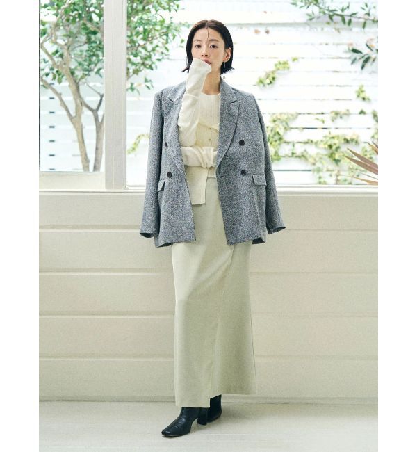 LAGUNAMOON「サテンラップデザインサテンナロースカート」|スカート|