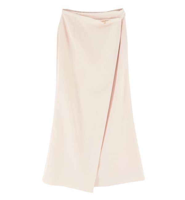 LAGUNAMOON「サテンラップデザインサテンナロースカート」|スカート|