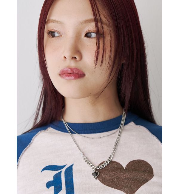 jouetie「ハートモチーフレイヤードネックレス」|ネックレス|