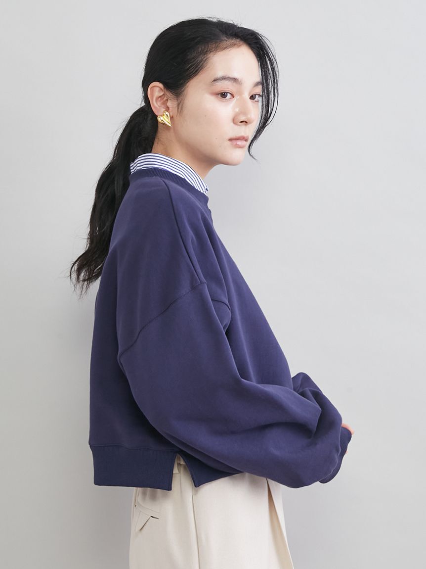 Mila Owen「フォルムスリーブショートトレーナー」|スウェット・ジャージ|