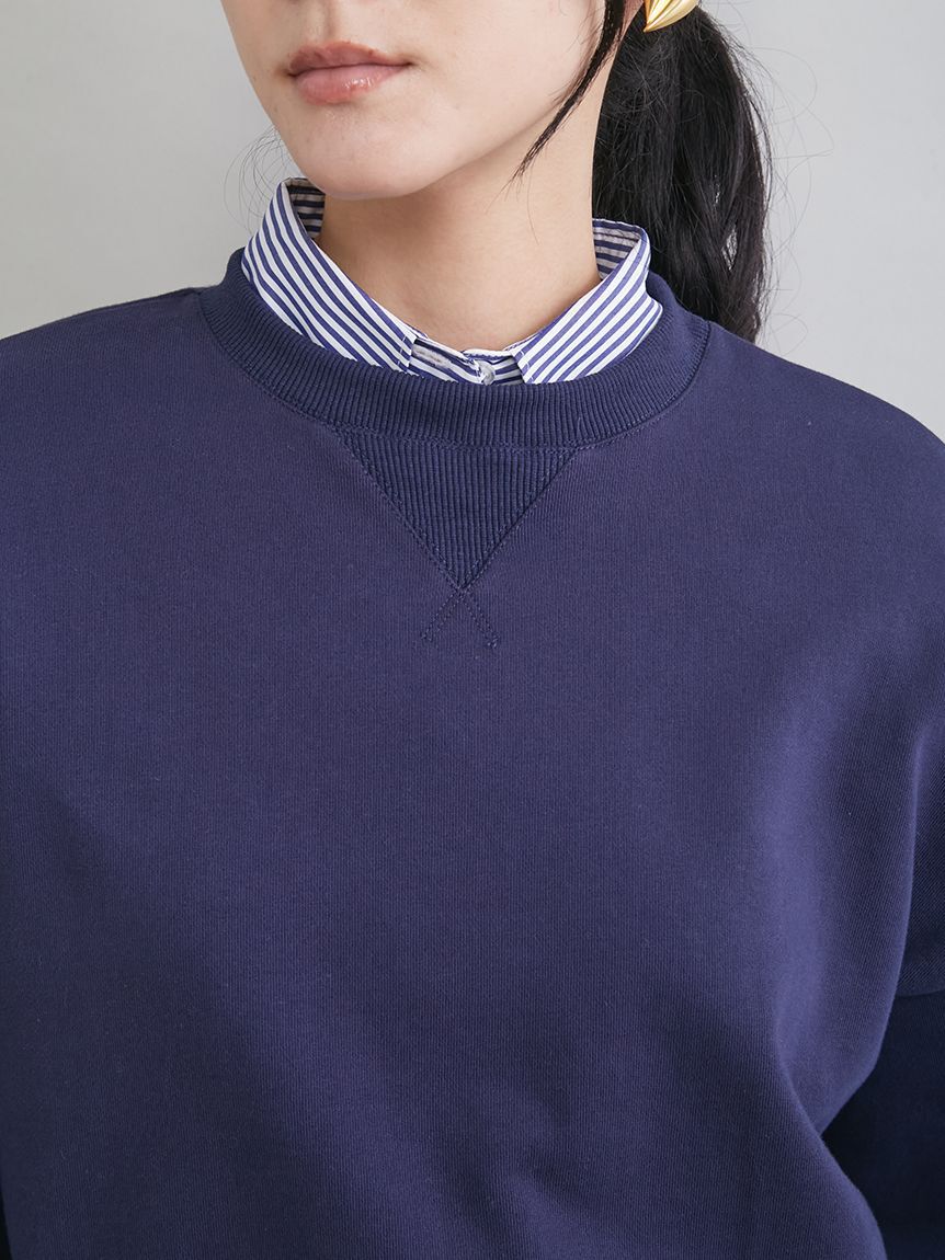 Mila Owen「フォルムスリーブショートトレーナー」|スウェット・ジャージ|