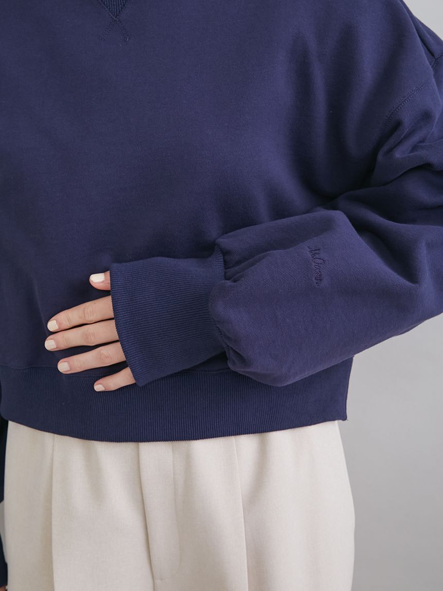 Mila Owen「フォルムスリーブショートトレーナー」|スウェット・ジャージ|