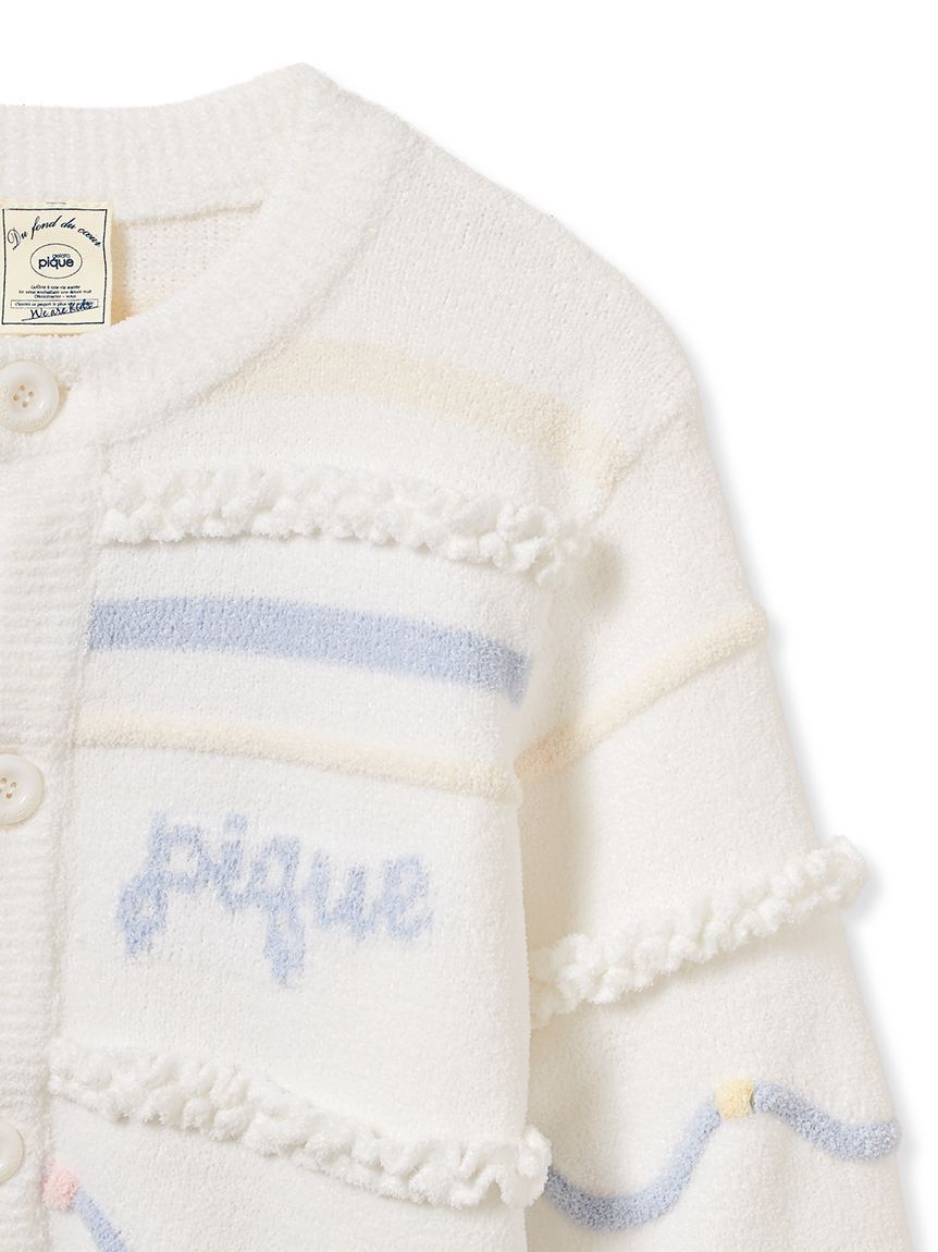 GELATO PIQUE KIDS & BABY「【KIDS】エアリーモコホイップケーキカーディガン」|カーディガン|