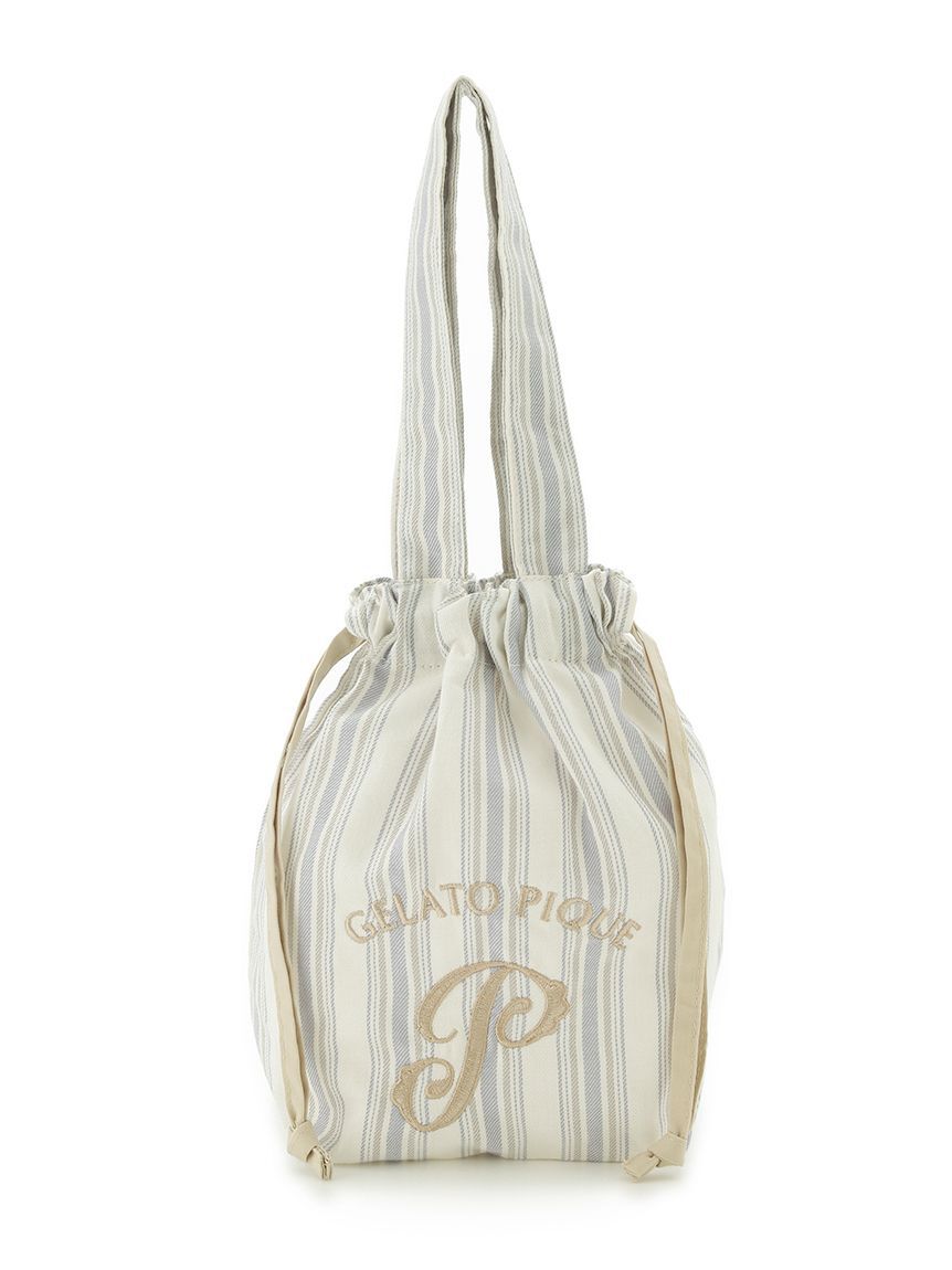 gelato pique「エンブレムモチーフ巾着」|ポーチ|