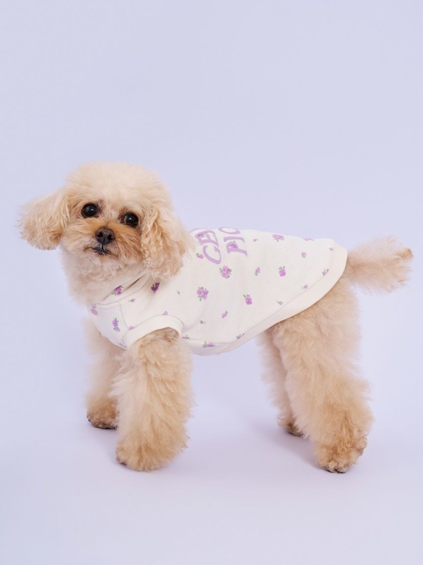  GELATO PIQUE CAT&DOG「【CAT&DOG】フラワー柄裏毛フーディー」|その他|
