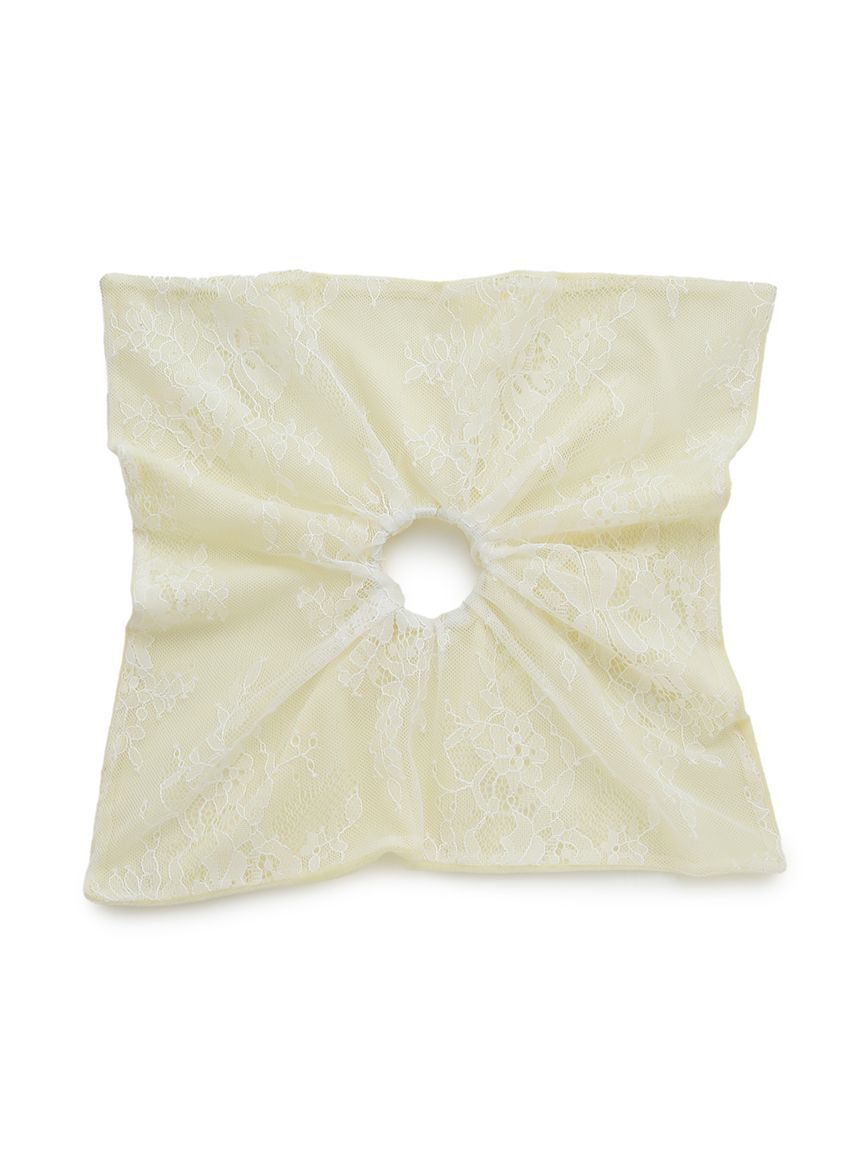 SNIDEL「レースコンビベロアシュシュ」|ヘアバンド|