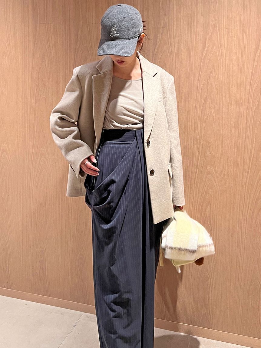 SNIDEL「オーバーサイズコートジャケット」|テーラードジャケット|