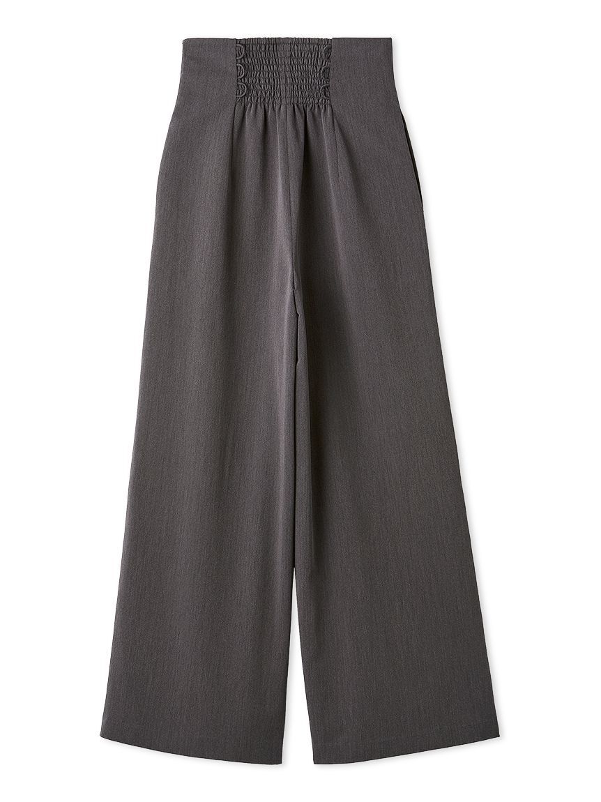 SNIDEL「バックリボンレースアップラインパンツ」|チノ|