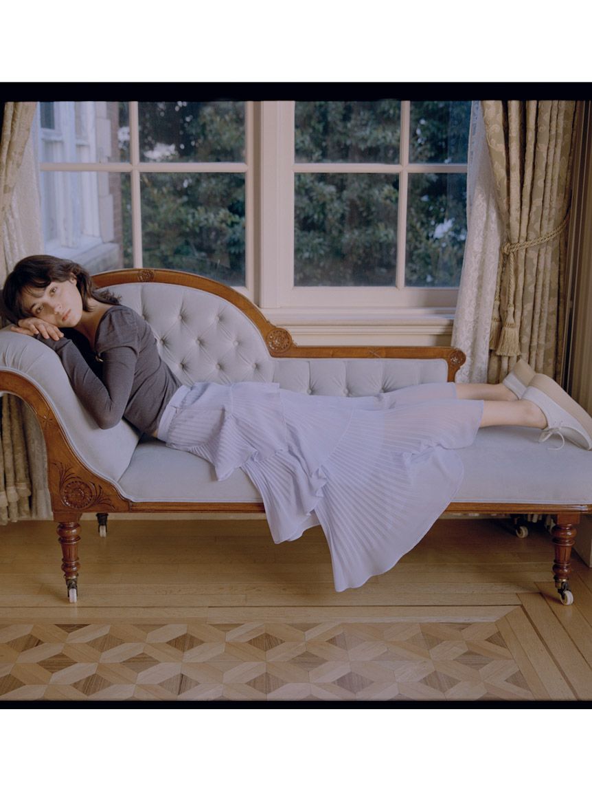 SNIDEL「デザインメタルドレープニットプルオーバー」|ニット・セーター|