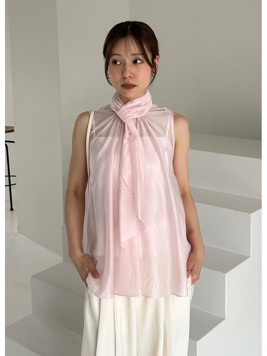 FRAY I.D「【限定カラー】シアーノースリボウタイブラウス」|シャツ・ブラウス|