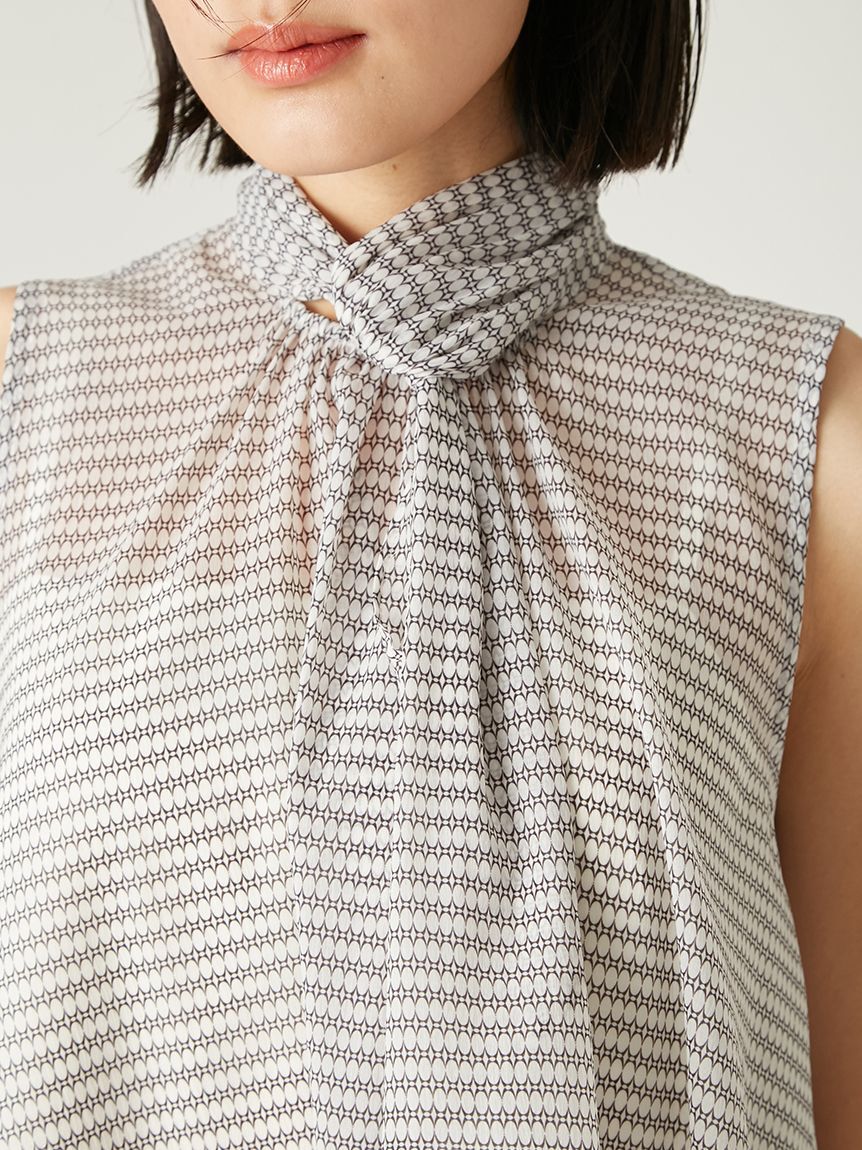 FRAY I.D「【限定カラー】シアーノースリボウタイブラウス」|シャツ・ブラウス|