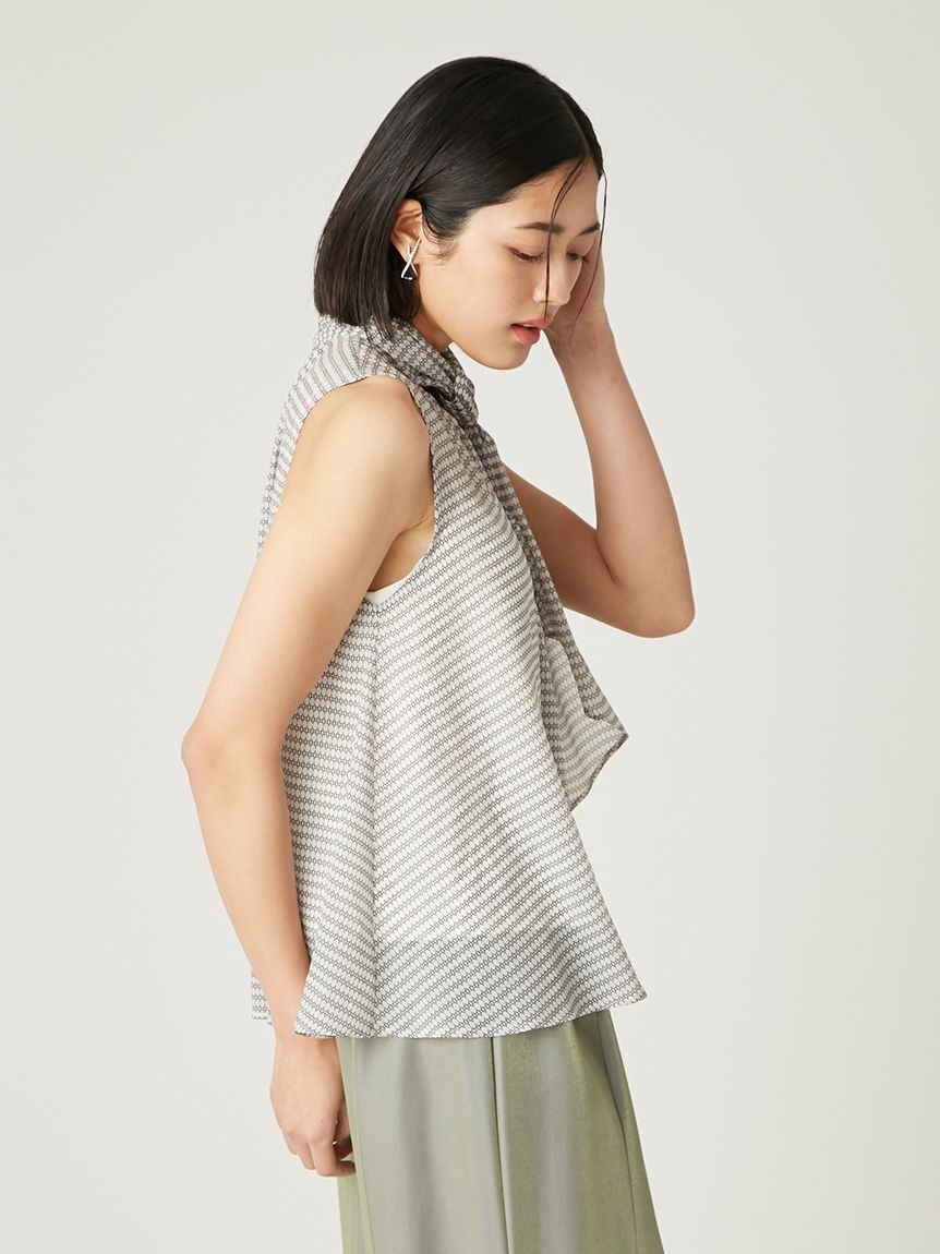 FRAY I.D「【限定カラー】シアーノースリボウタイブラウス」|シャツ・ブラウス|