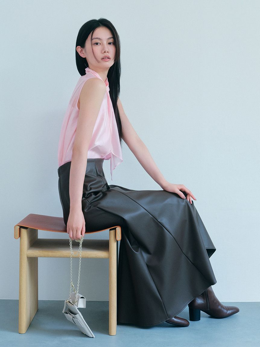 FRAY I.D「【限定カラー】シアーノースリボウタイブラウス」|シャツ・ブラウス|