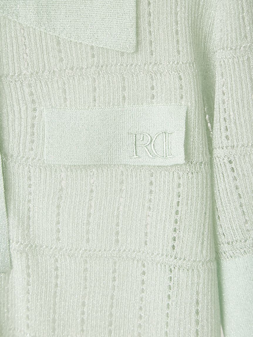 FRAY I.D「アイレットシアーポロニット」|ニット・セーター|