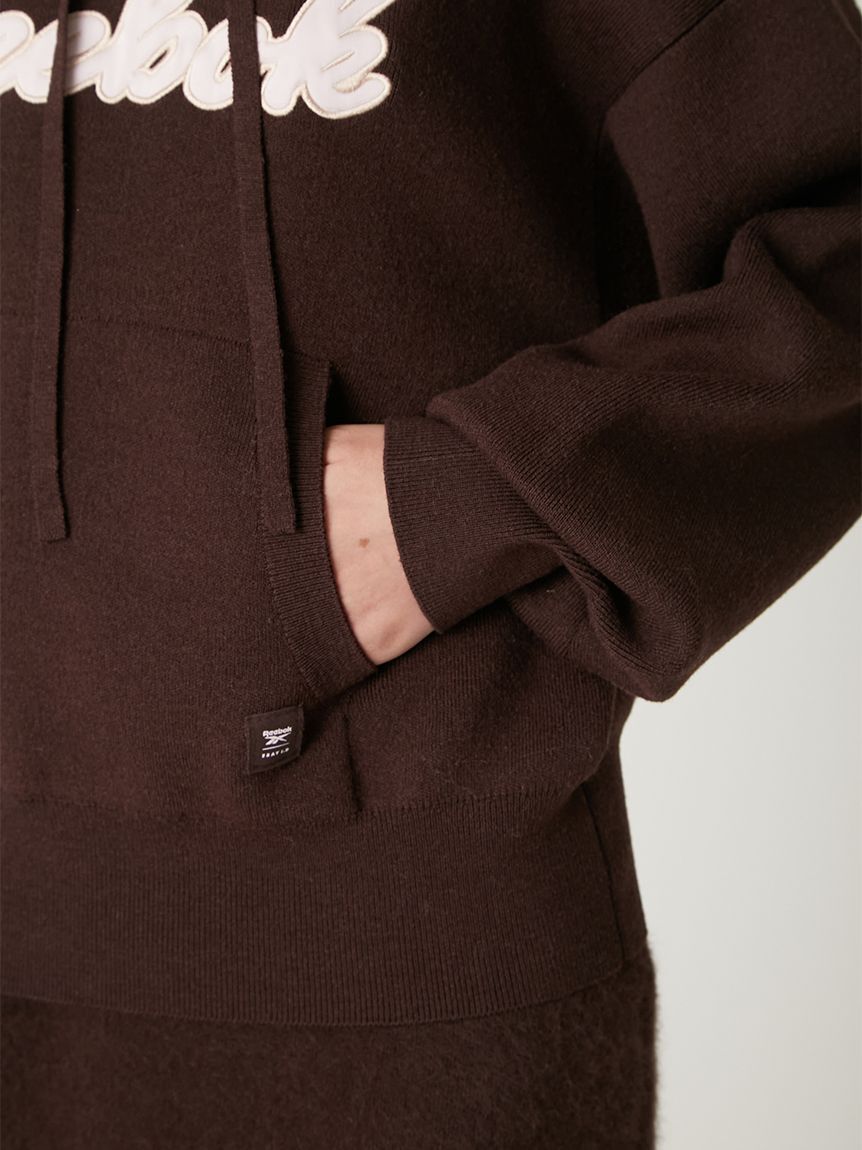 FRAY I.D「【Reebok&times; FRAY I.D】サテンロゴニットフーディー」|パーカー|