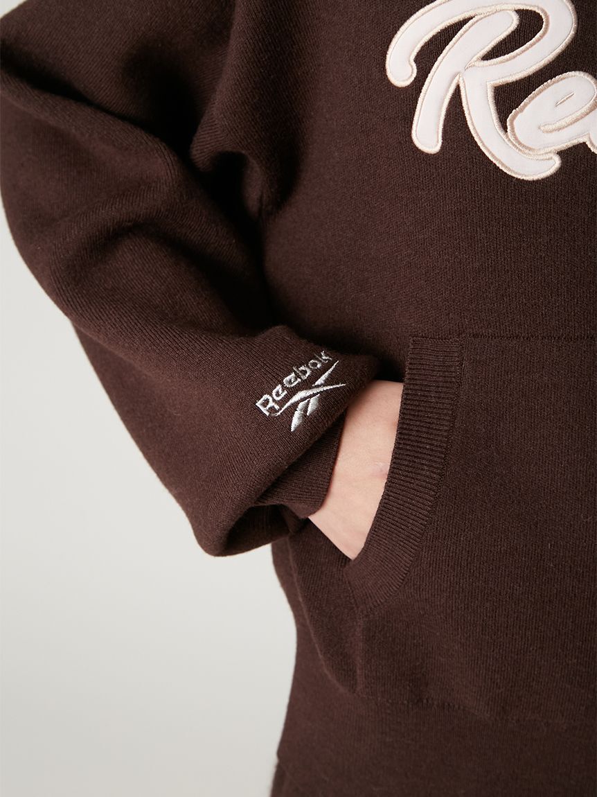 FRAY I.D「【Reebok&times; FRAY I.D】サテンロゴニットフーディー」|パーカー|