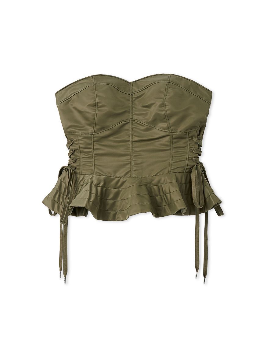 FRAY I.D「レースアップビスチェ／撥水」|ベスト・ジレ|