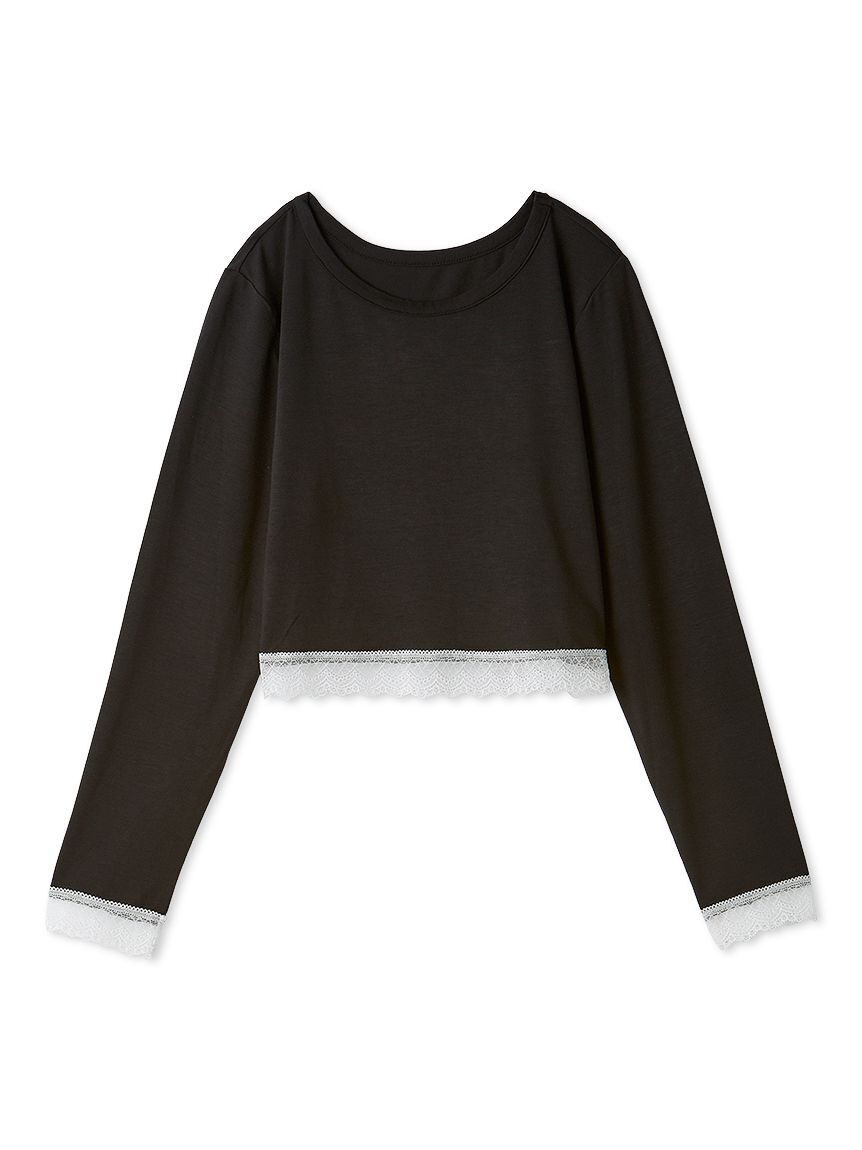 LILY BROWN Lingerie「【LILY BROWN Lingerie】メルティヒートクルーネック（吸湿発熱機能付）」|Tシャツ・カットソー|