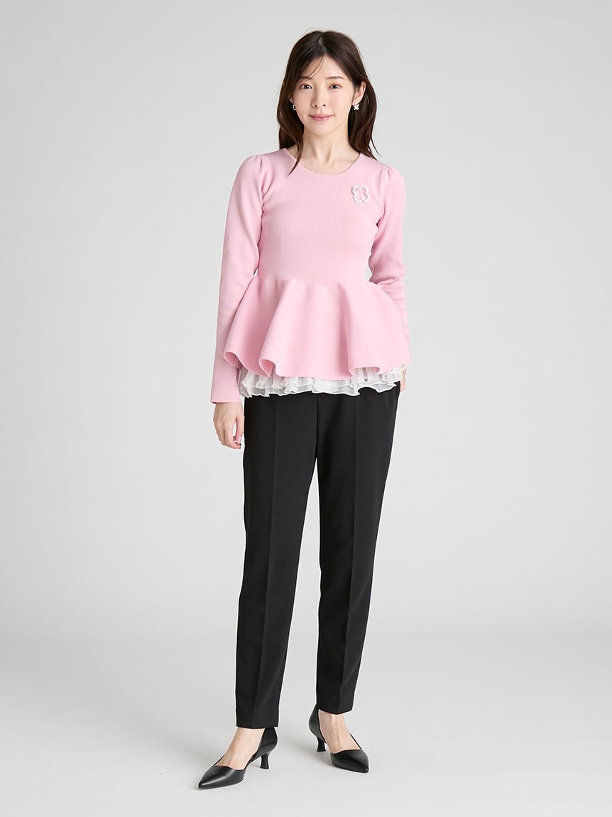 CELFORD「ストレッチスキニーテーパードパンツ」|チノ|