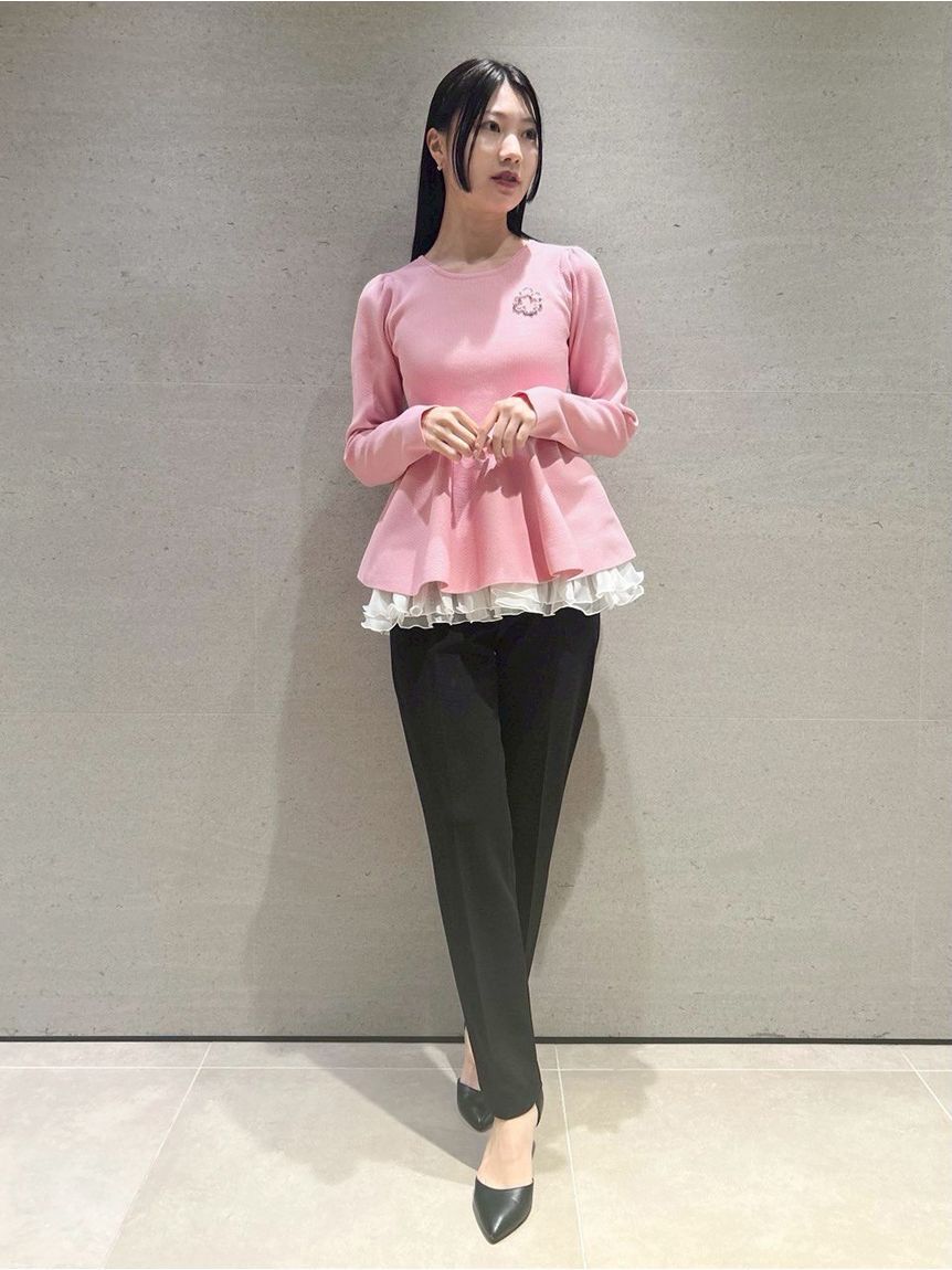 CELFORD「ストレッチスキニーテーパードパンツ」|チノ|