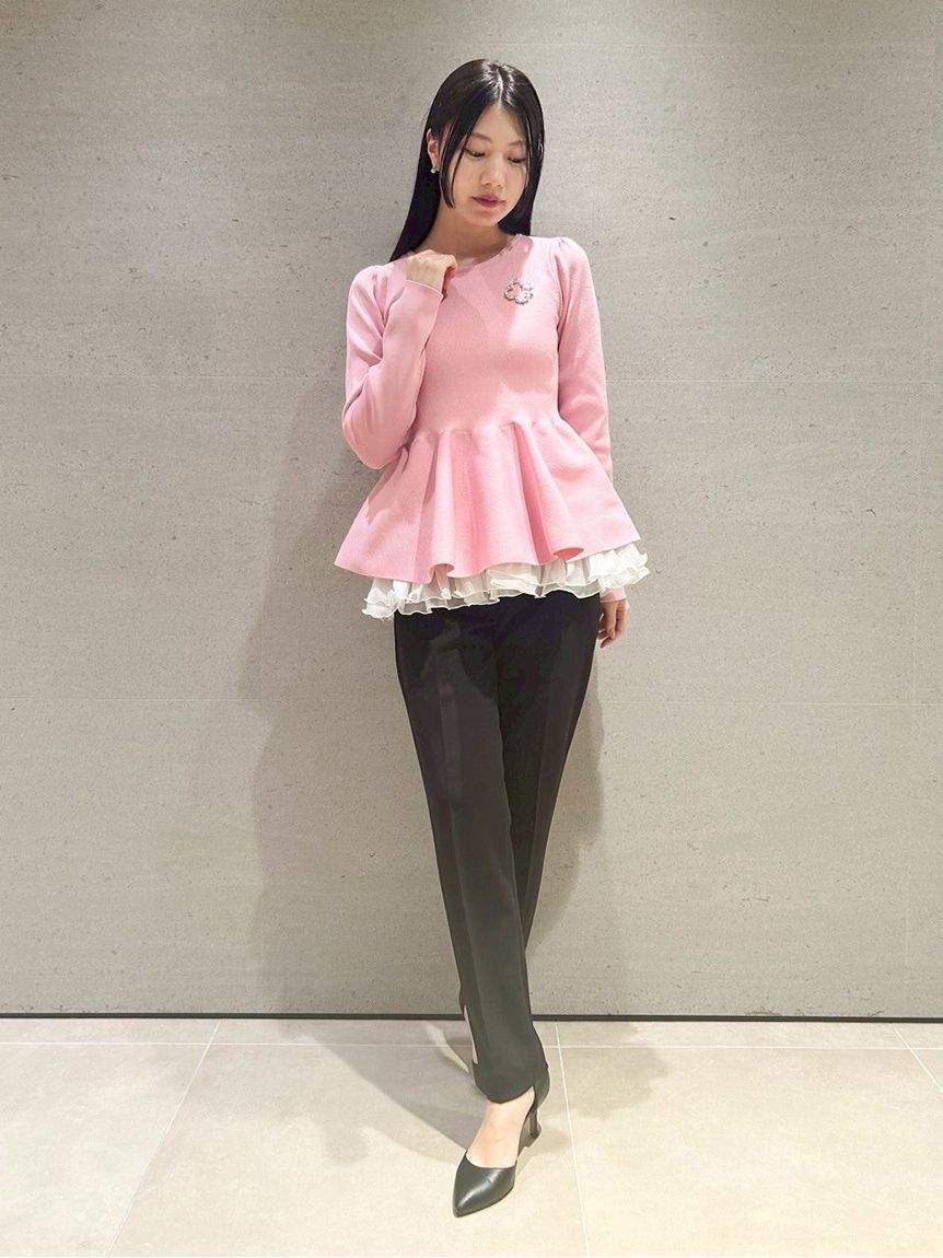 CELFORD「ストレッチスキニーテーパードパンツ」|チノ|