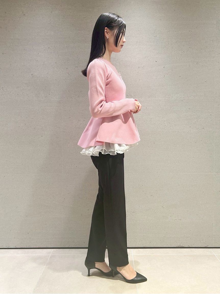 CELFORD「ストレッチスキニーテーパードパンツ」|チノ|