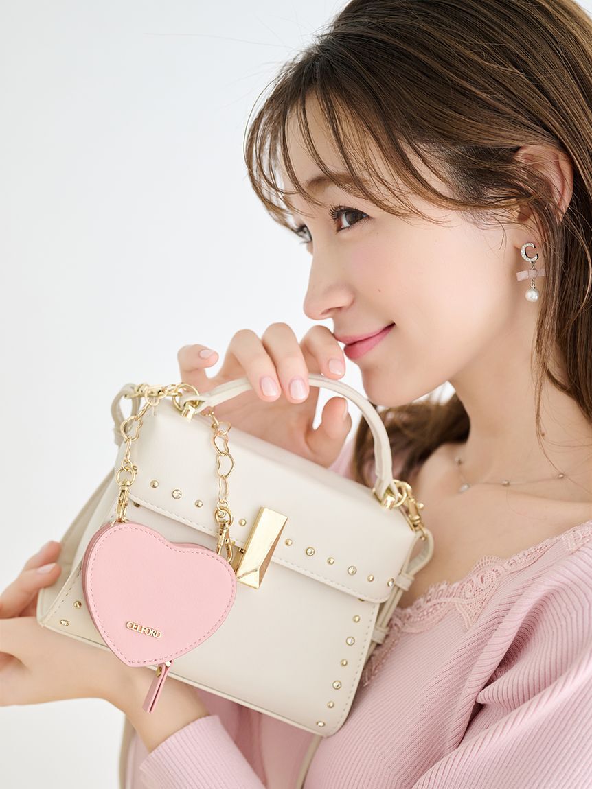 CELFORD「ハートチャームポーチ」|ポーチ|