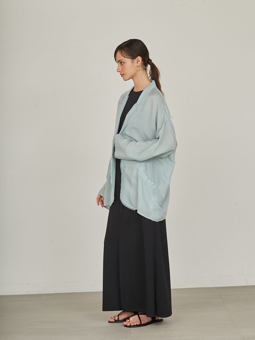 styling/「【セットアップ対応】オープンカラーシャツジャケット」|テーラードジャケット|