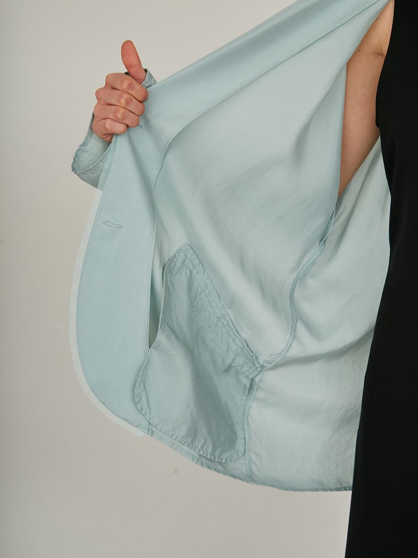 styling/「【セットアップ対応】オープンカラーシャツジャケット」|テーラードジャケット|