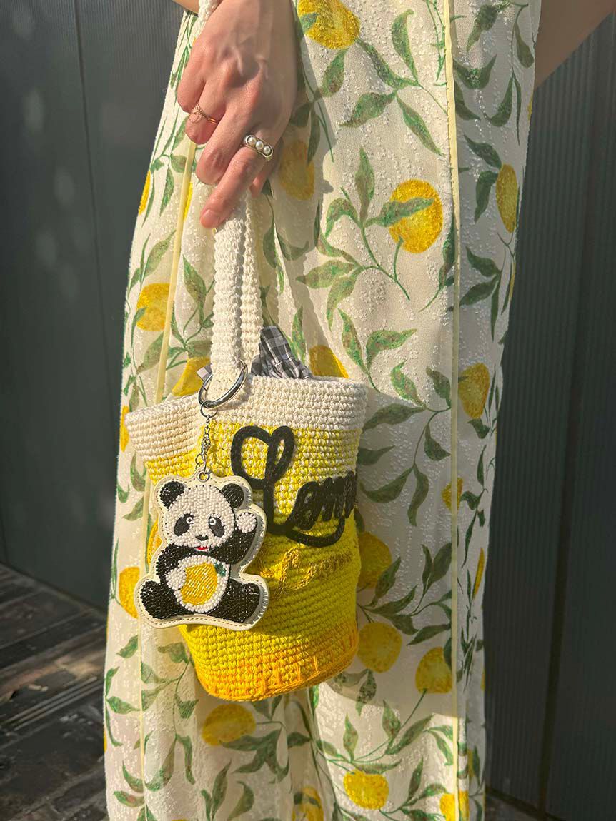 styling/「【styling/&times;KEITA MARUYAMA】ビーズ刺繍パンダチャーム」|キーケース|