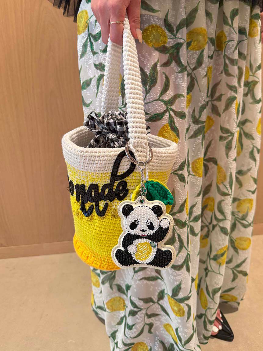 styling/「【styling/&times;KEITA MARUYAMA】ビーズ刺繍パンダチャーム」|キーケース|