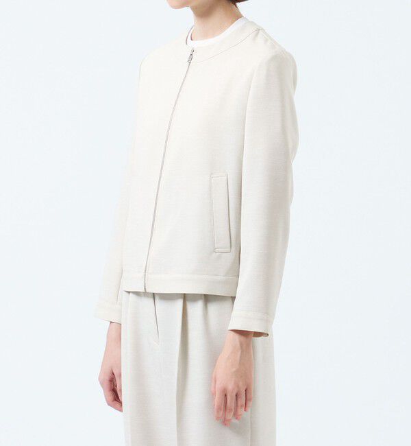 MACKINTOSH PHILOSOPHY「ドライタッチノーカラージャケット」|ブルゾン・スタジャン|