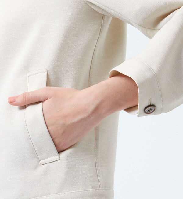 MACKINTOSH PHILOSOPHY「ドライタッチノーカラージャケット」|ブルゾン・スタジャン|