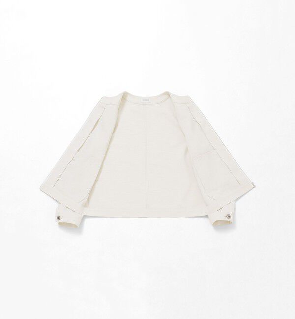 MACKINTOSH PHILOSOPHY「ドライタッチノーカラージャケット」|ブルゾン・スタジャン|