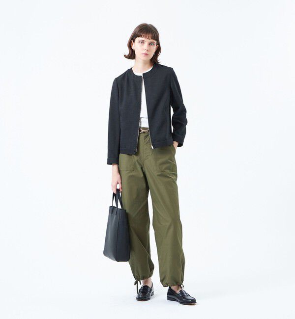 MACKINTOSH PHILOSOPHY「ドライタッチノーカラージャケット」|ブルゾン・スタジャン|