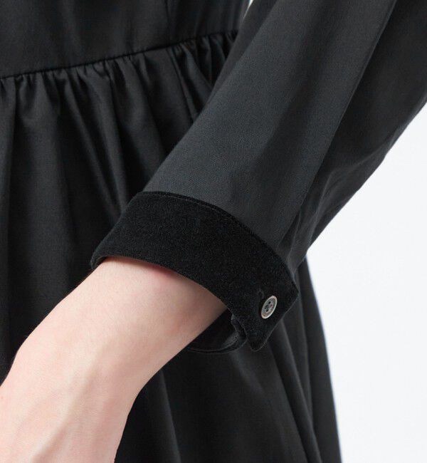 MACKINTOSH PHILOSOPHY「ベロアカラーワンピース」|ワンピース|