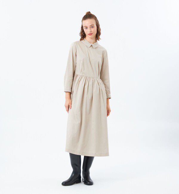 MACKINTOSH PHILOSOPHY「ベロアカラーワンピース」|ワンピース|