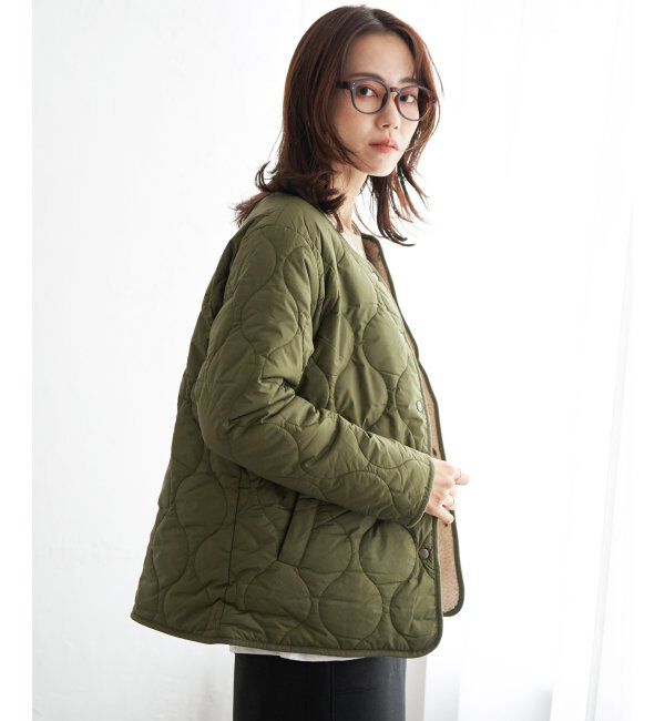 ikka「2WAYボアキルトブルゾン」|ブルゾン・スタジャン|