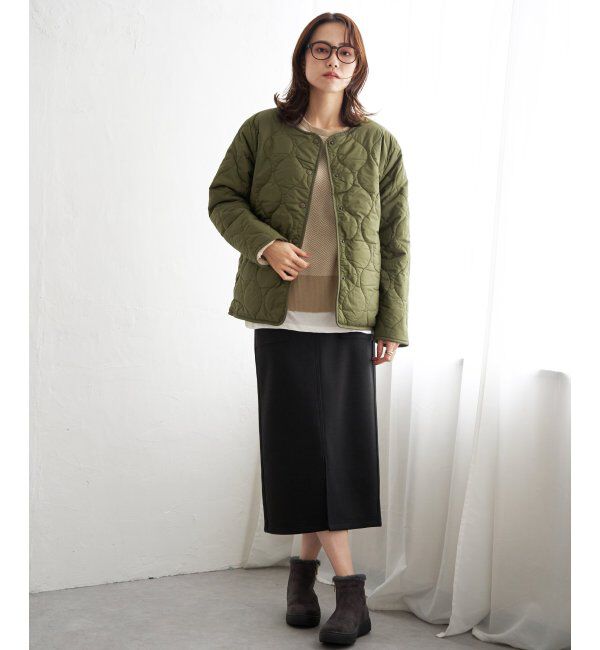 ikka「2WAYボアキルトブルゾン」|ブルゾン・スタジャン|