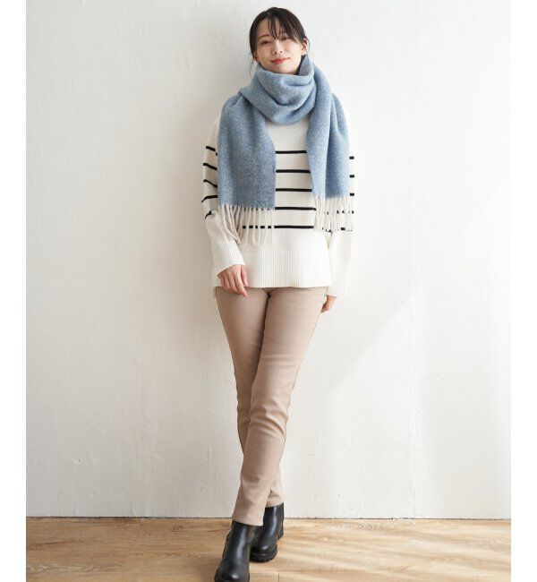 ikka「バルキーMIXマフラー」|マフラー|