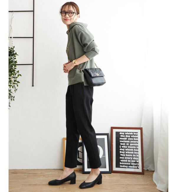 ikka「ダンボールニットフードＰＫ」|パーカー|