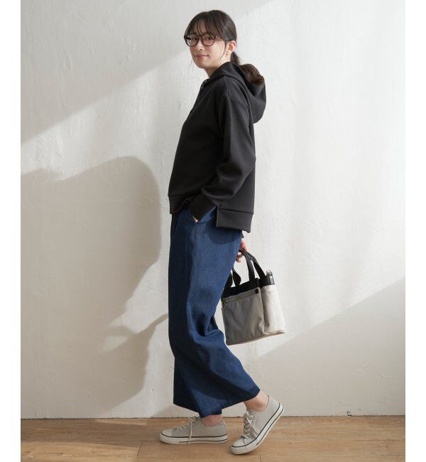 ikka「ダンボールニットフードＰＫ」|パーカー|