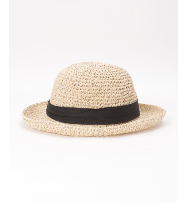 ikka「雑材こま編みハット」|その他|