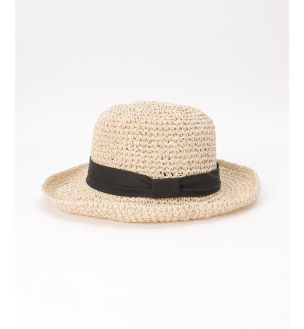 ikka「雑材こま編みハット」|その他|