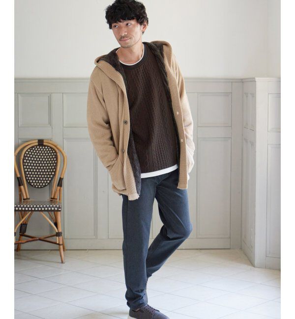 ikka「フクレジャガードフェイクベストロンT」|Tシャツ・カットソー|