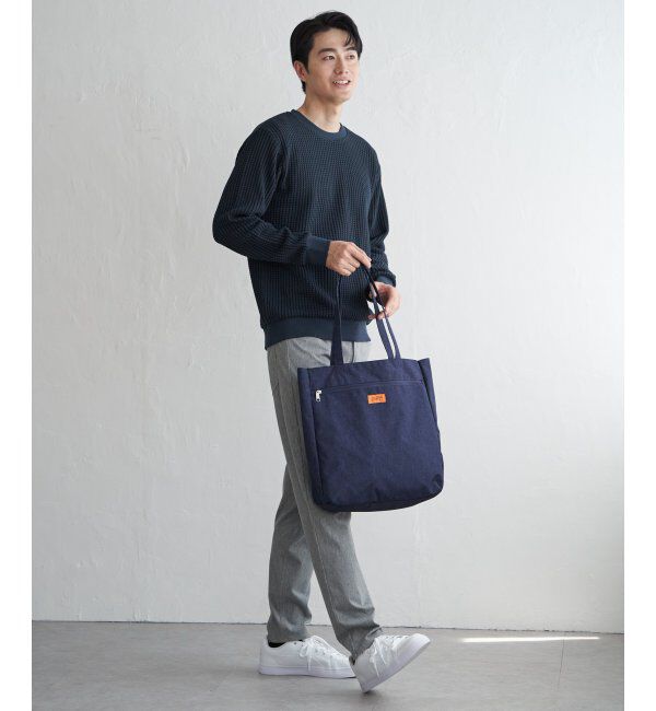 ikka「ビッグワッフルクルーネックプルオーバー」|パーカー|