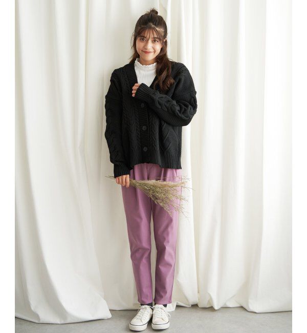 Lbc with Life「ケーブルボリュームカーディガン」|カーディガン|