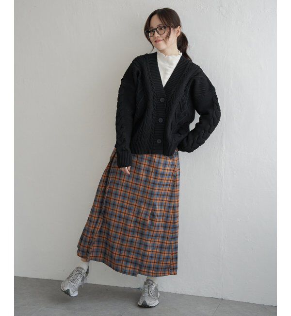 Lbc with Life「ケーブルボリュームカーディガン」|カーディガン|